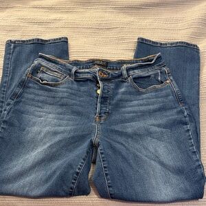 Judy Blue Classic Blue Straight Leg Jeans Dad Jean style 18W